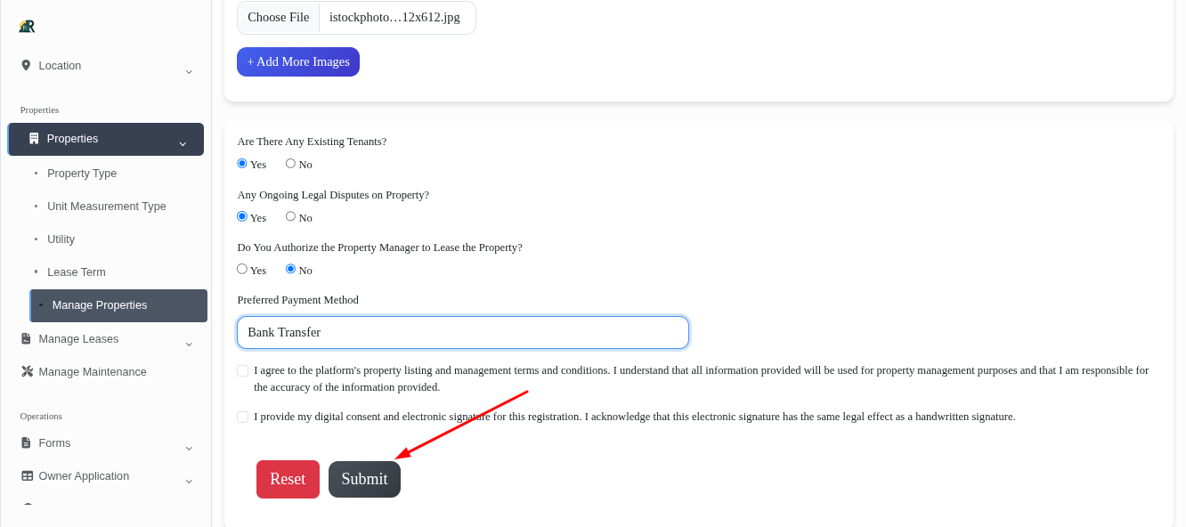 Owner Account Create